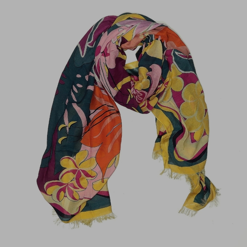 Floral Multicolor Scarf